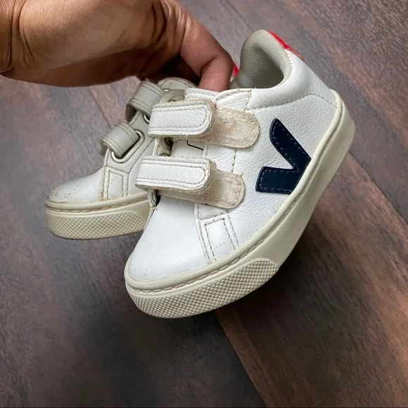 Veja Esplar Velcro Sneaker toddler size 6 T2 small - Picture 6 of 8
